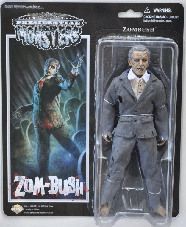 "Presidential Monsters" Are The Greatest Action Figures Ever