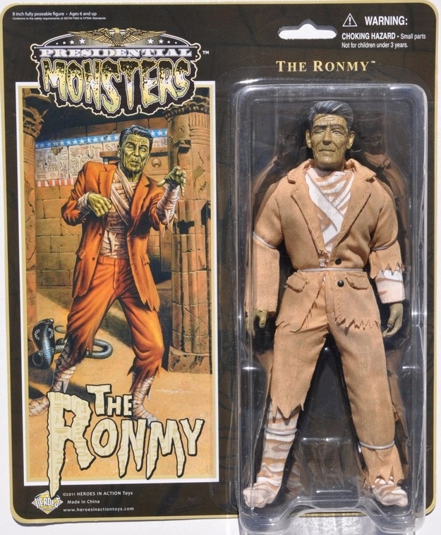 "Presidential Monsters" Are The Greatest Action Figures Ever