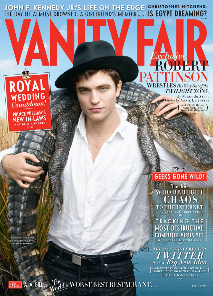 Robert Pattinson + Crocodile 