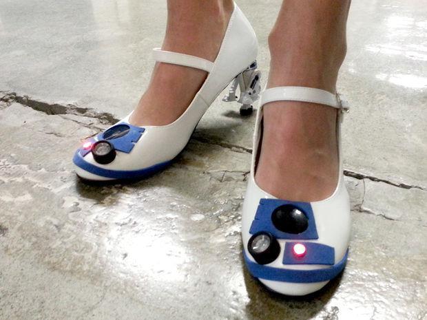 For Your Geeky Girlfriend - R2D2 Heels