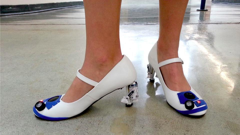 For Your Geeky Girlfriend - R2D2 Heels