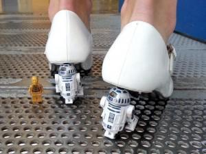 For Your Geeky Girlfriend - R2D2 Heels