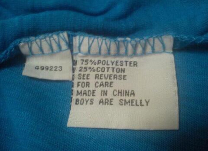 WTF Clothing Tags!