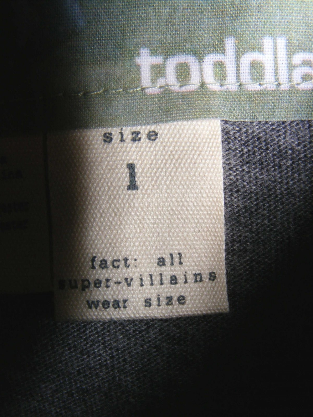 WTF Clothing Tags!