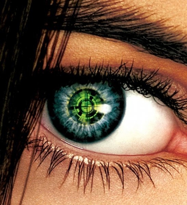 Cool Trippy Contact Lenses.