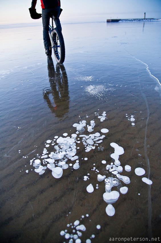 Clear Ice Lake Biking