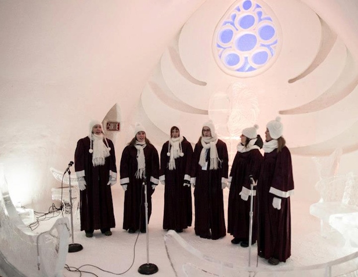 Canada's Magical Ice Hotel Inspired by Jules Verne