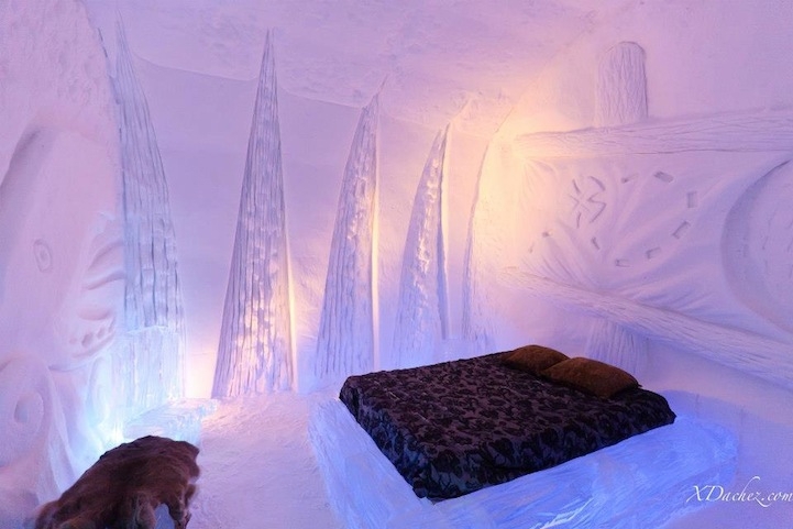 Canada's Magical Ice Hotel Inspired by Jules Verne