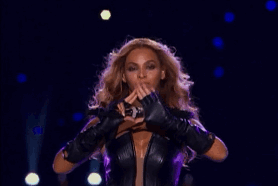 Beyonce's Epic Performance in GIF's!