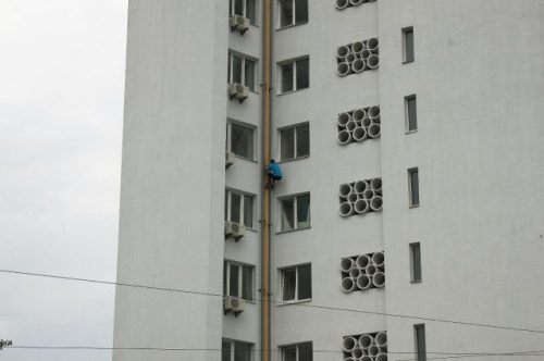 Cop-Out daredevil from the Ukraine 