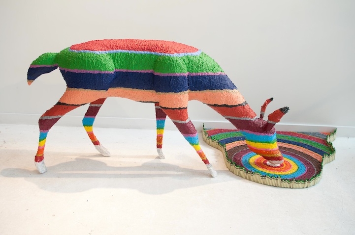 New Nature-Inspired Crayon Sculpture by Herb Williams