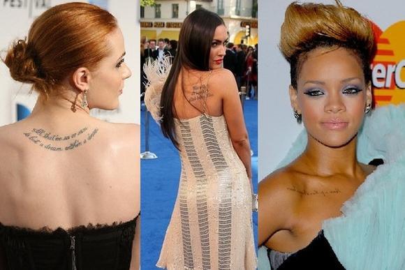 Tattooed Celebrities