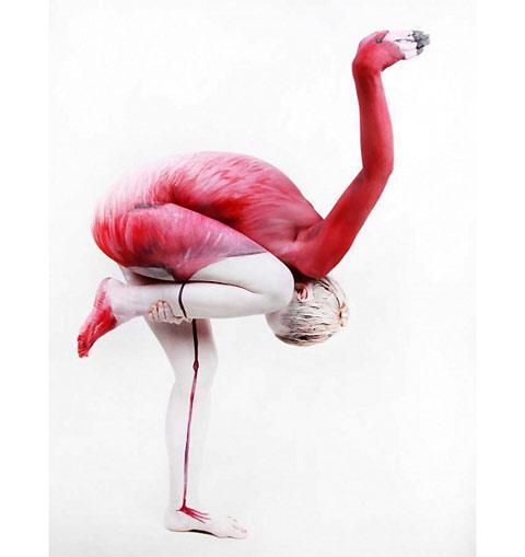 An Amazing Body Painting by Gesine Marwedel 