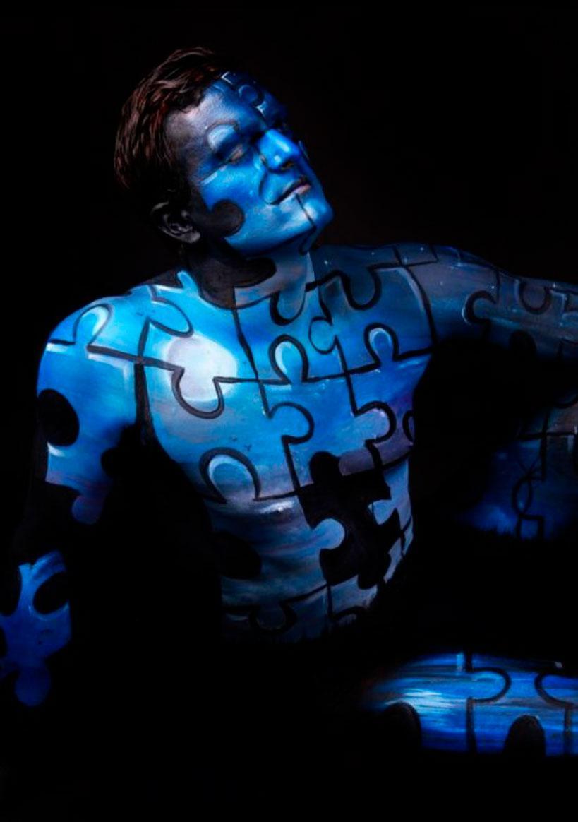 An Amazing Body Painting by Gesine Marwedel 