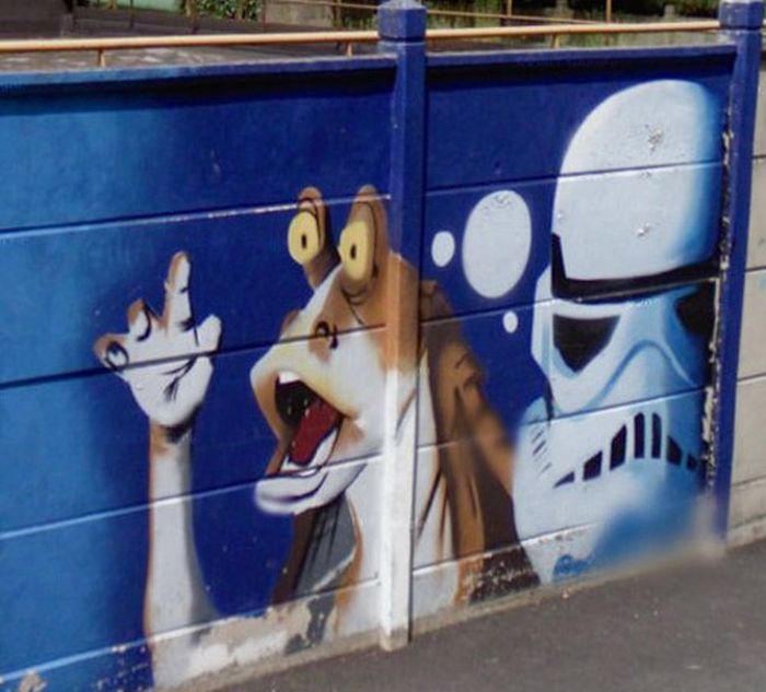 Star Wars Street Art 