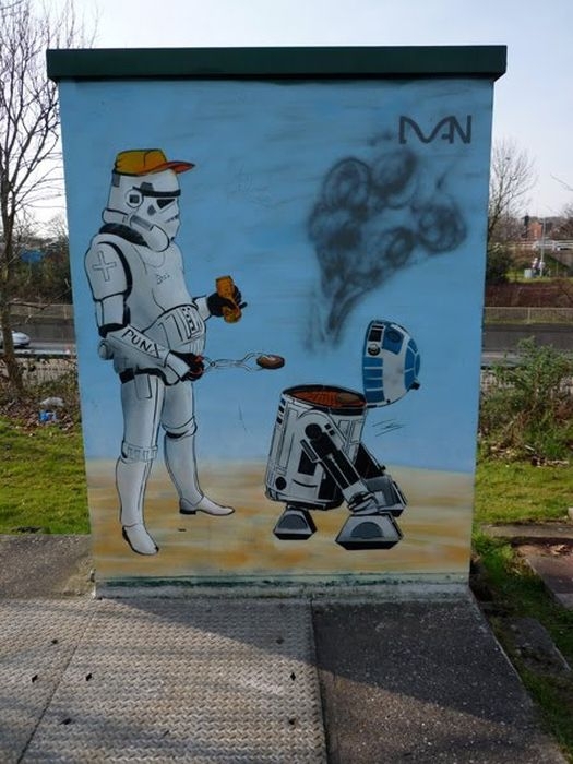 Star Wars Street Art 