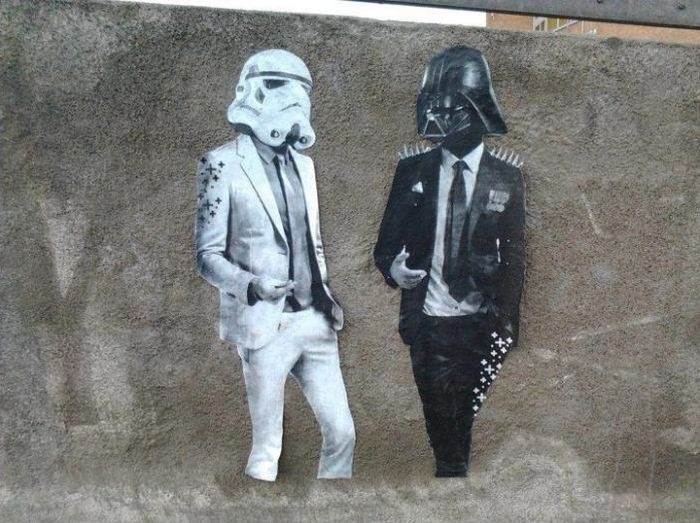 Star Wars Street Art 