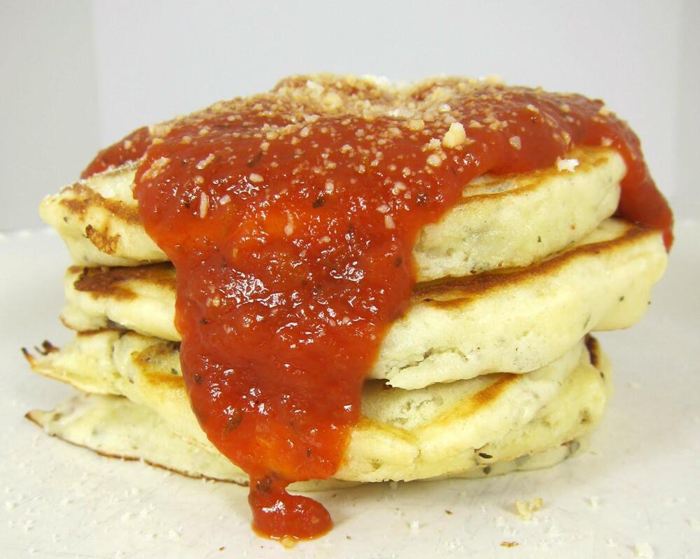 Mmmm Now That's a Breakfast! Pizza Pancakes