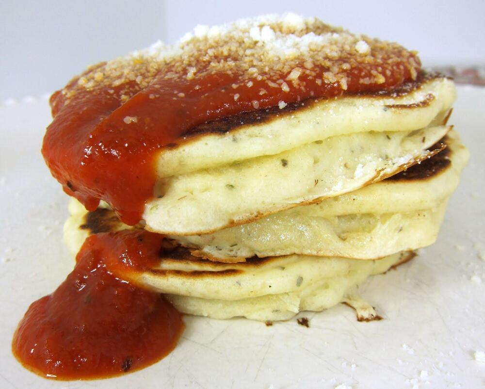 Mmmm Now That's a Breakfast! Pizza Pancakes