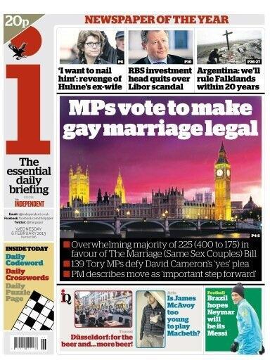 UK Parliament Says YES to Gay Marriage