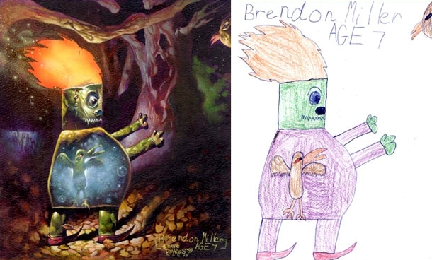 This Incredible Artist Brings Kids Drawings To Life