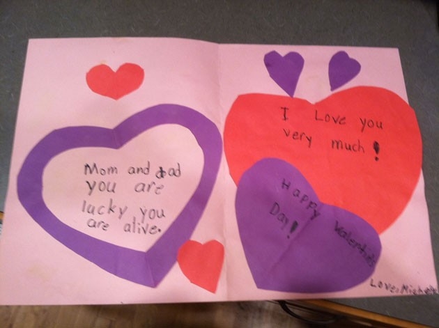 Adorably Terrifying Valentines By Kids