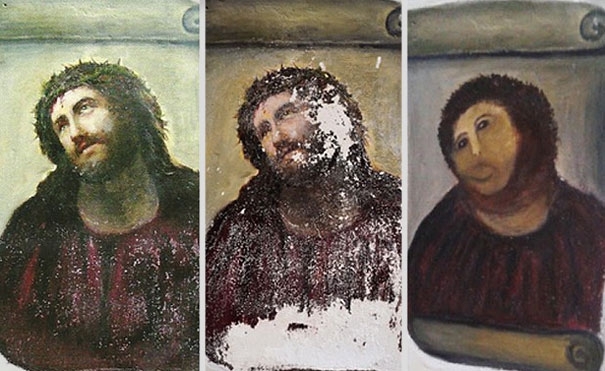 Hilarious Reactions to the Botched Ecce Homo Restoration