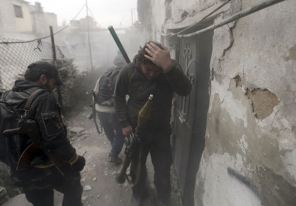 Intense Battle Scenes From Damascus 