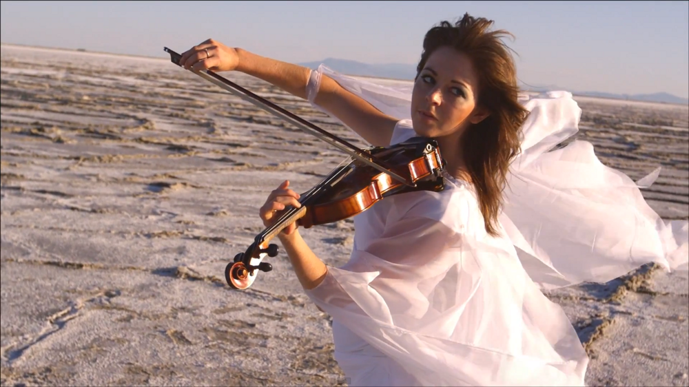 The Incedible Experimental Violinist Lindsey Stirling.