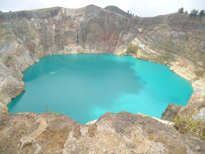 Tri-Colored Lakes of Indonesia, Amazing