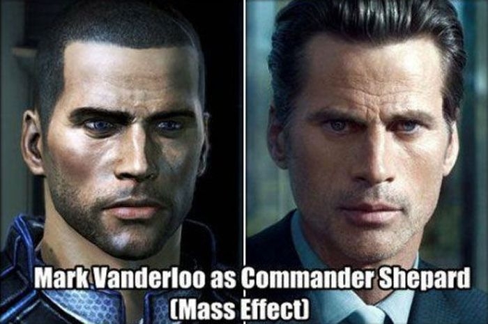 Video Game Characters Models after Famous People