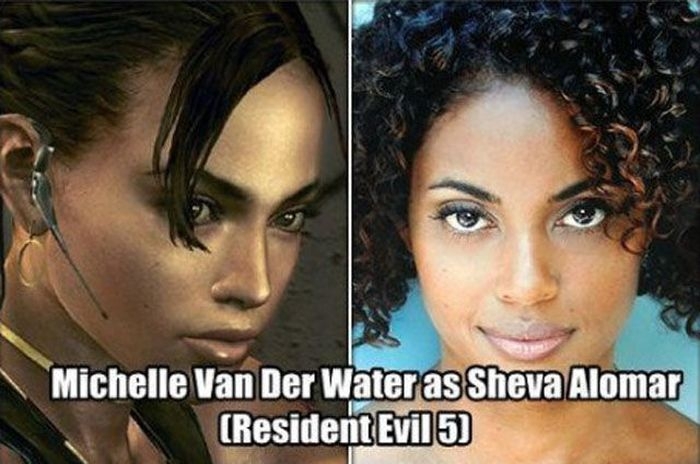 Video Game Characters Models after Famous People