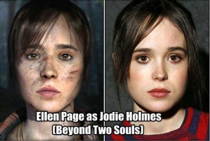 Video Game Characters Models after Famous People