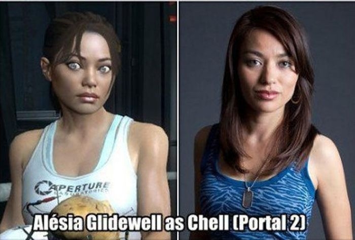 Video Game Characters Models after Famous People