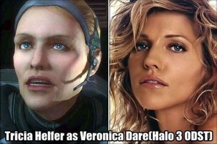 Video Game Characters Models after Famous People