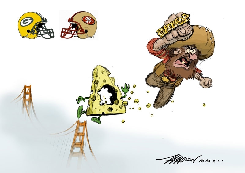 Football Matchups Illustrated by a Pixar Animator 