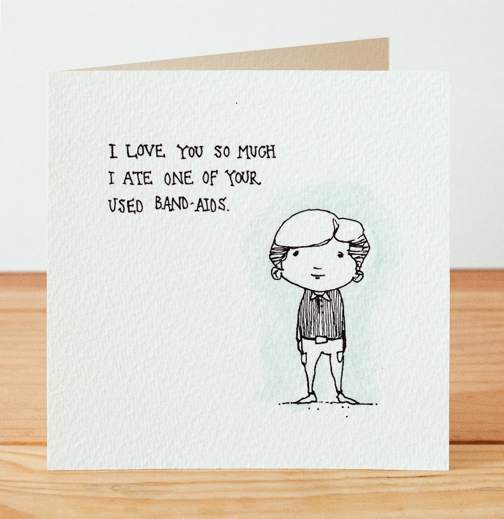 Hilariously Creepy Valentine's Day Cards 