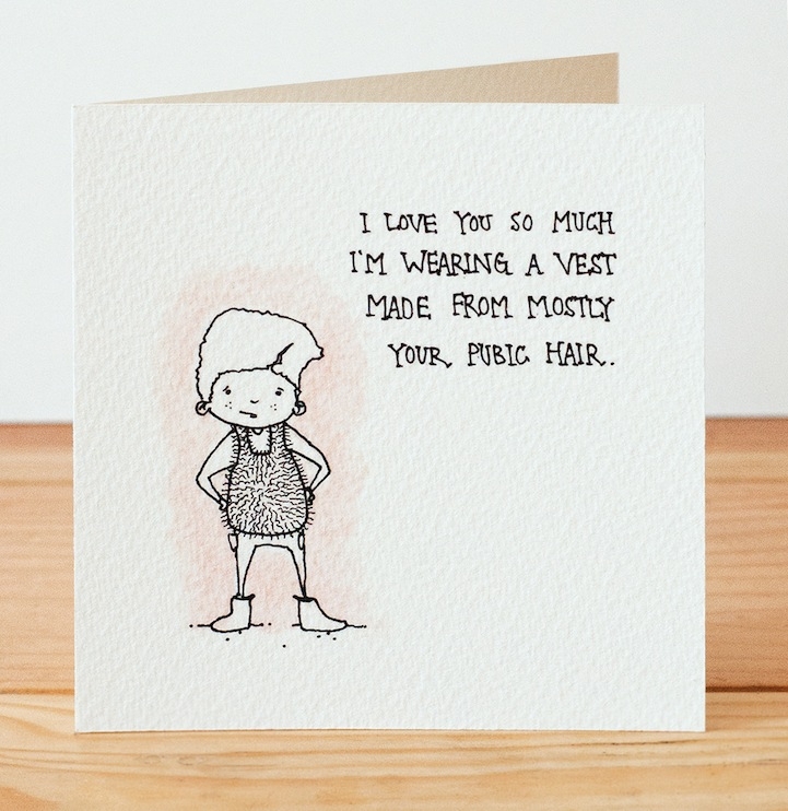 Hilariously Creepy Valentine's Day Cards 