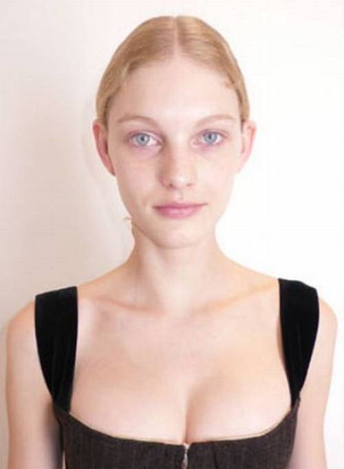 Louis Vuitton models without makeup