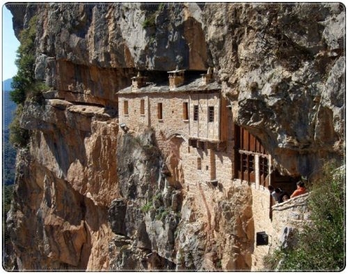 Mountain temples around the globe