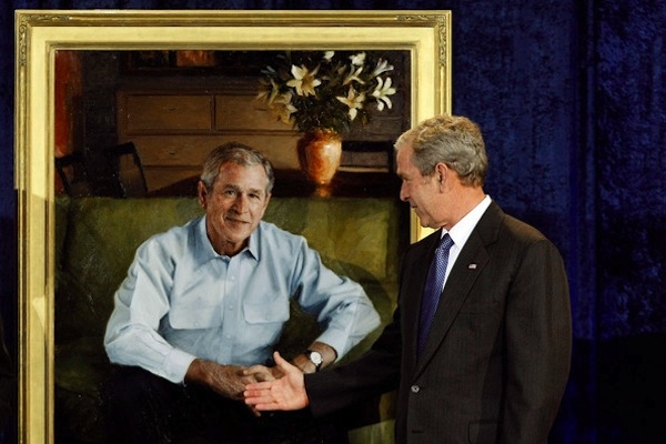 George W. Bush Paints?! Revealing Hacker Break In.