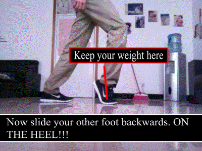 How to Learn to Moonwalk 