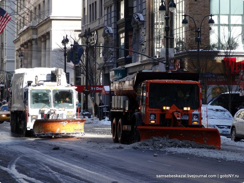 New York after Snow Storm