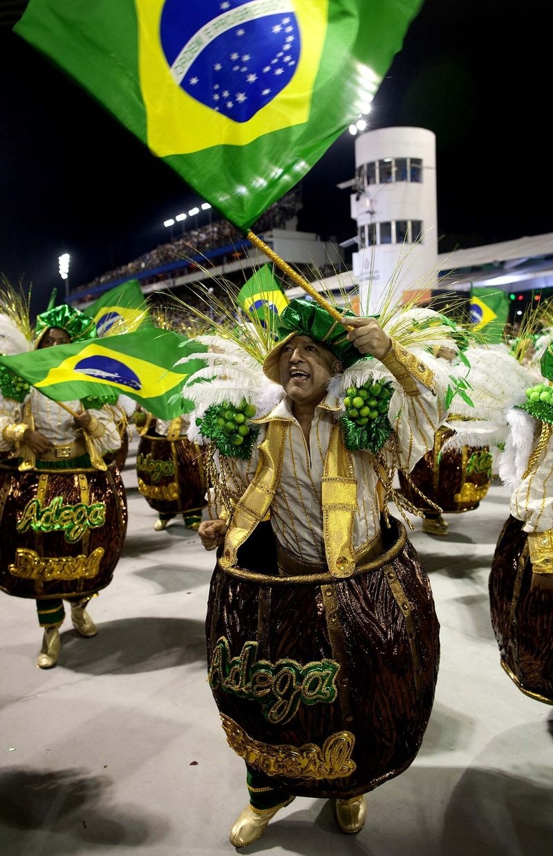 Best pictures of the annual carnival in Rio 2013