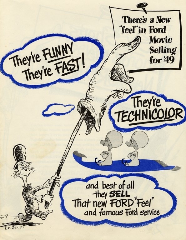 Rare Ads Created By Dr. Seuss Before He Was Famous