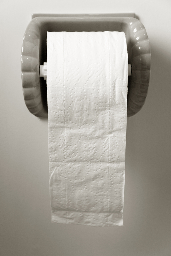 6) On average, there are 333 squares of toilet paper on each roll.