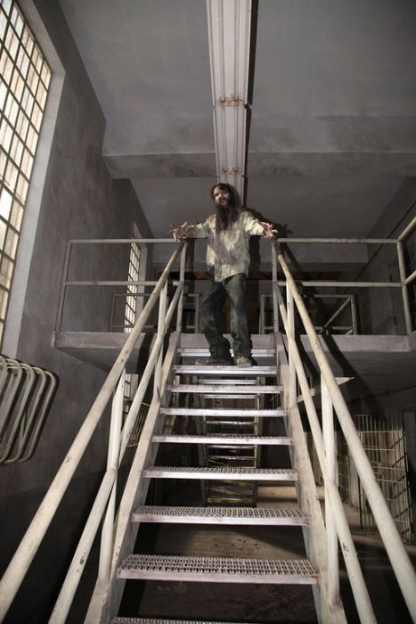 Prison Set of The Walking Dead 