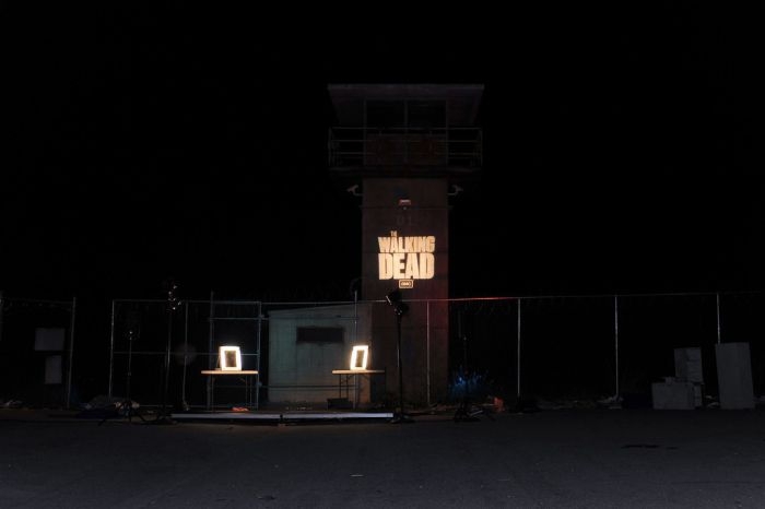 Prison Set of The Walking Dead 