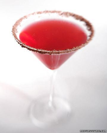 Raspberry Chocolate Kiss Cocktail