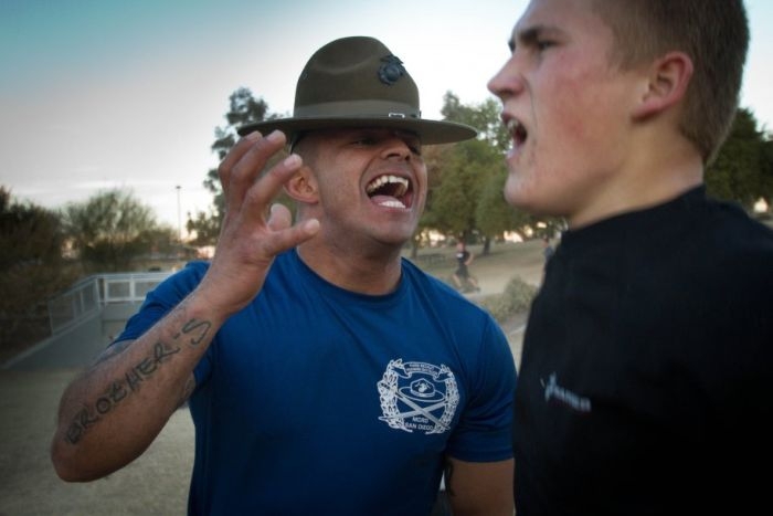 Pictures Of Marine Drill Instructors Screaming In People's Faces  Read